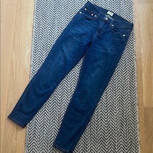 J. Crew Women's Toothpick  Jeans 26